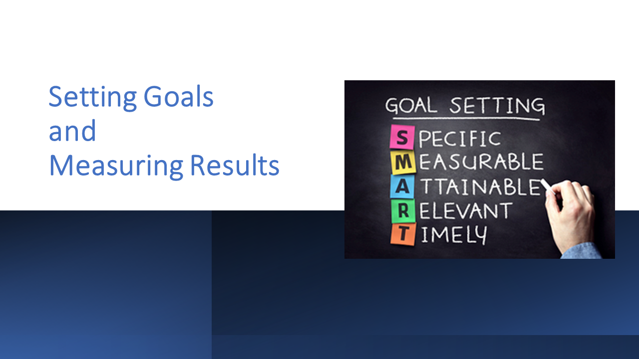Setting Goals and Measuring Results Short Course