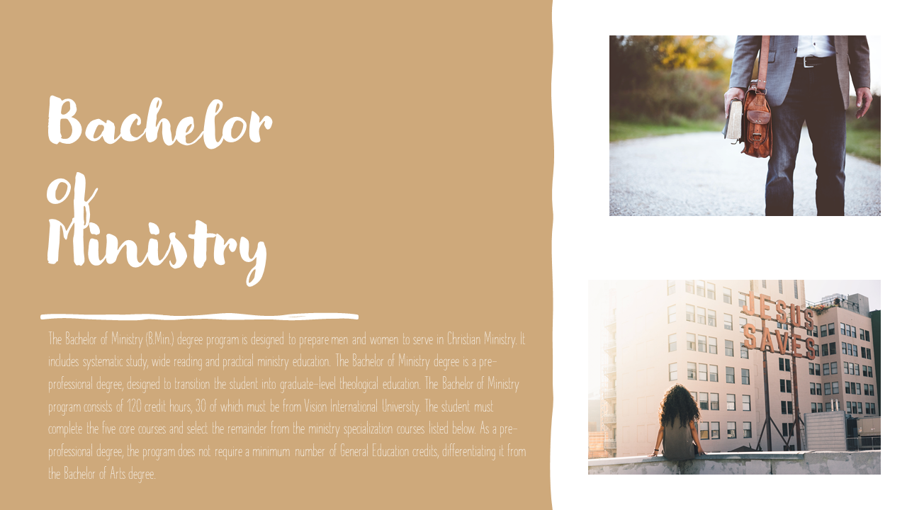 Bachelor of Ministry